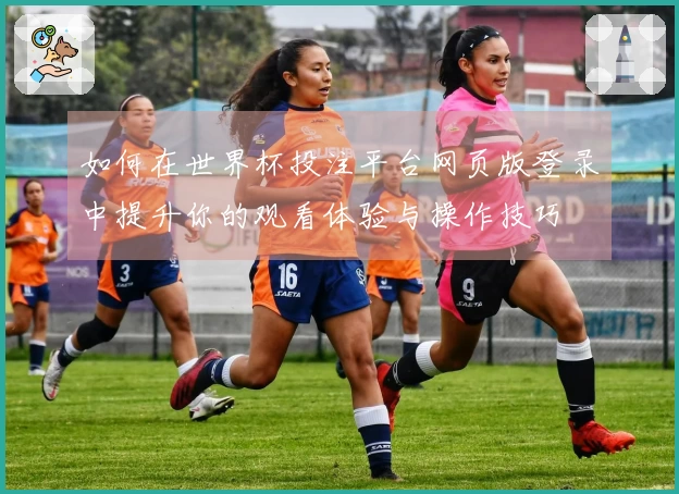 如何在世界杯投注平台网页版登录中提升你的观看体验与操作技巧