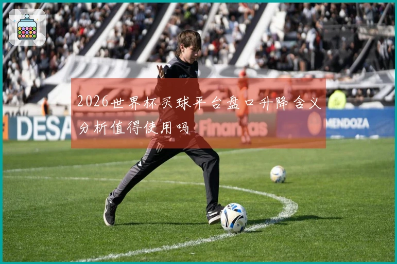 2026世界杯买球平台盘口升降含义分析值得使用吗