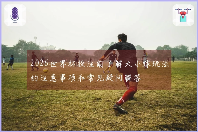 2026世界杯投注前了解大小球玩法的注意事项和常见疑问解答